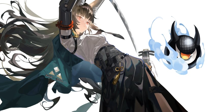 hoshimi miyabi and tailless (zenless zone zero) drawn by linghe_linhoo