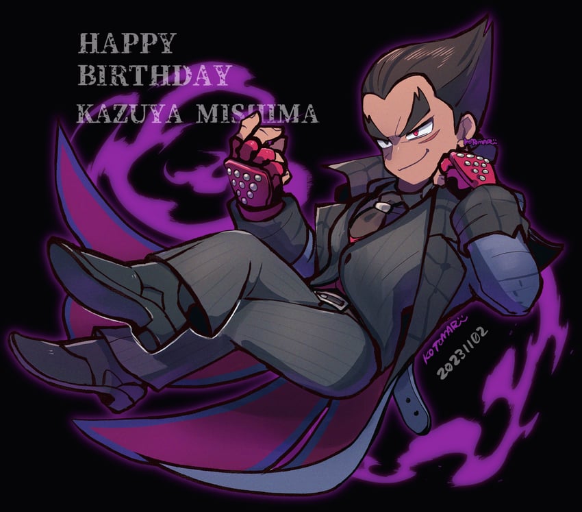 mishima kazuya (tekken) drawn by kotorai