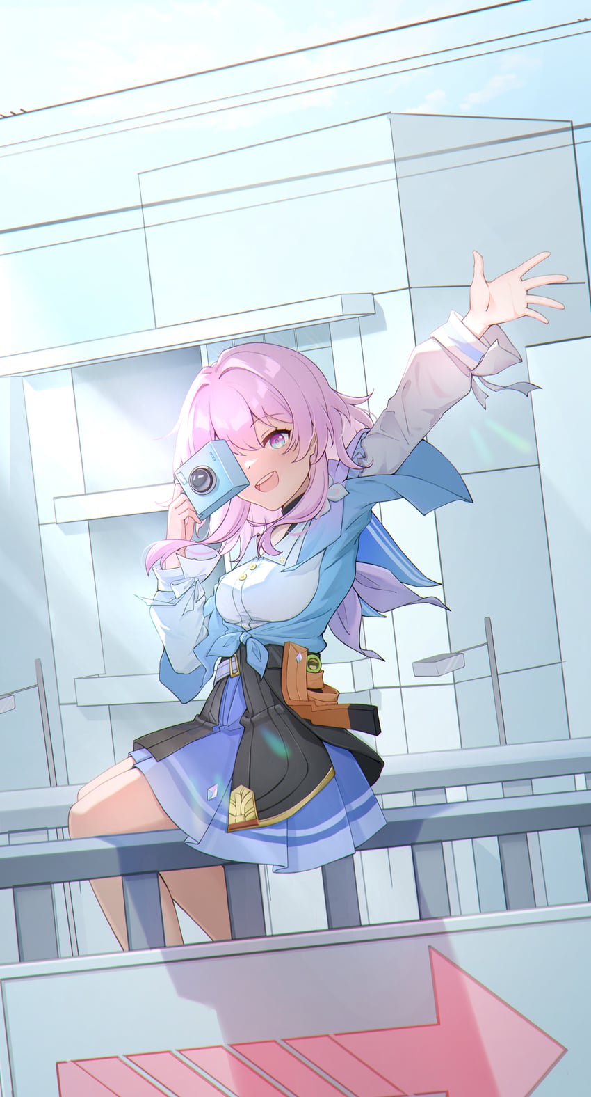 march 7th (honkai and 1 more) drawn by midori_(user_jtzt8357)