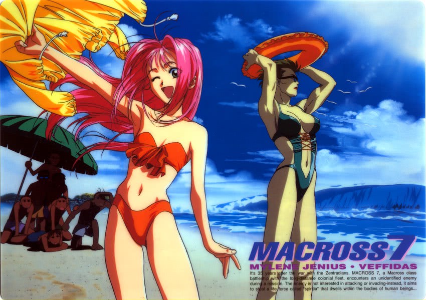 mylene jenius and veffidas feaze (macross and 1 more)