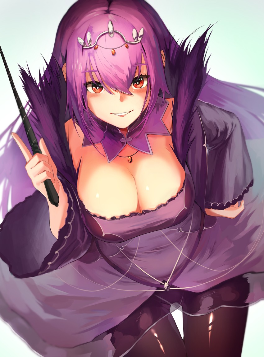 scathach and scathach skadi (fate and 1 more) drawn by okoru_ringo