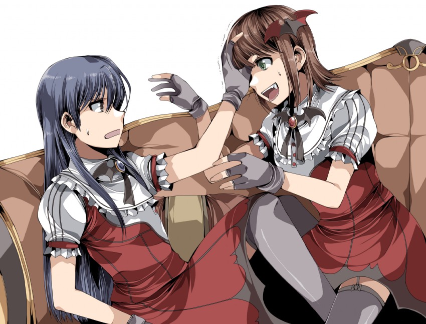 kisaragi chihaya and amami haruka (idolmaster and 1 more) drawn by clipe