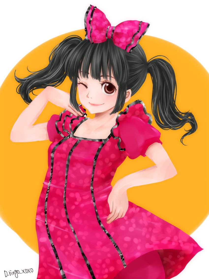 minnie mouse (mickey mouse & friends) drawn by aoringo_(aruchuu-p)