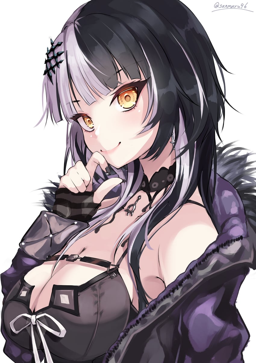 shiori novella (hololive and 1 more) drawn by kuro_(be_ok)