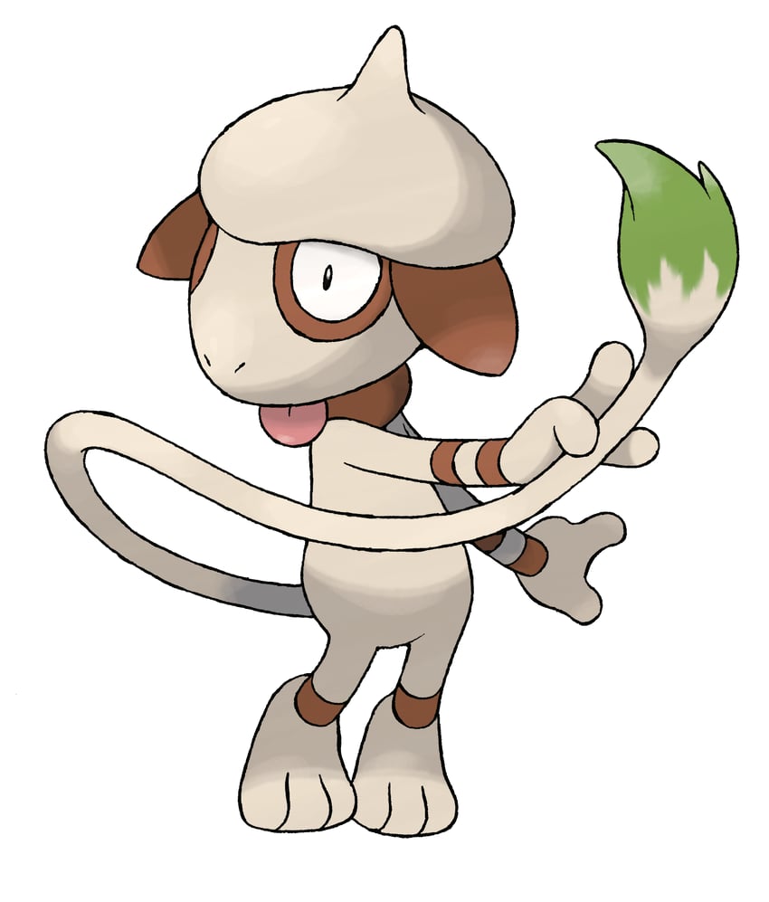 smeargle (pokemon and 1 more) drawn by sugimori_ken