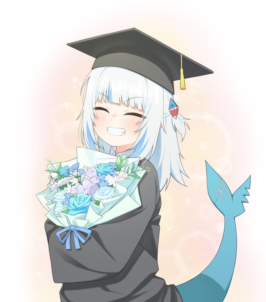 gawr gura (hololive and 1 more) drawn by ugaaaa1