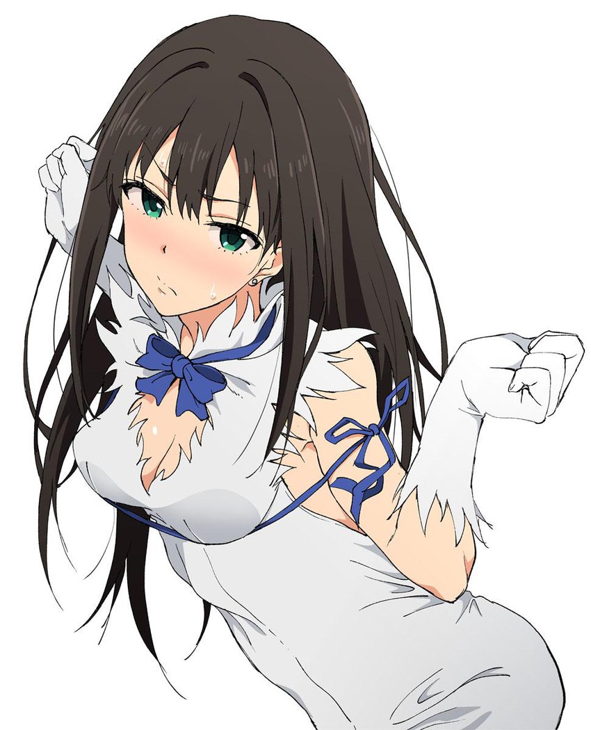 shibuya rin and hestia (idolmaster and 2 more) drawn by yoshiki360