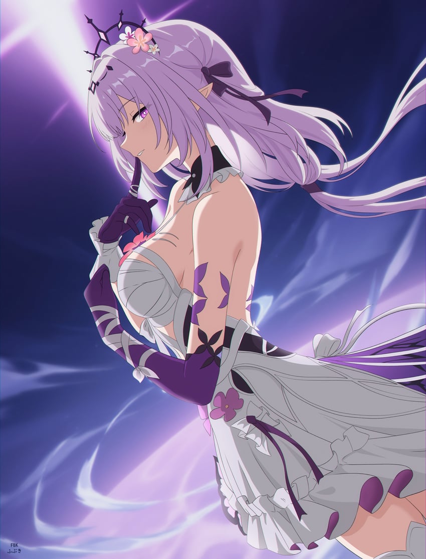 castorice (honkai and 1 more) drawn by rikka_(rikkaarts)