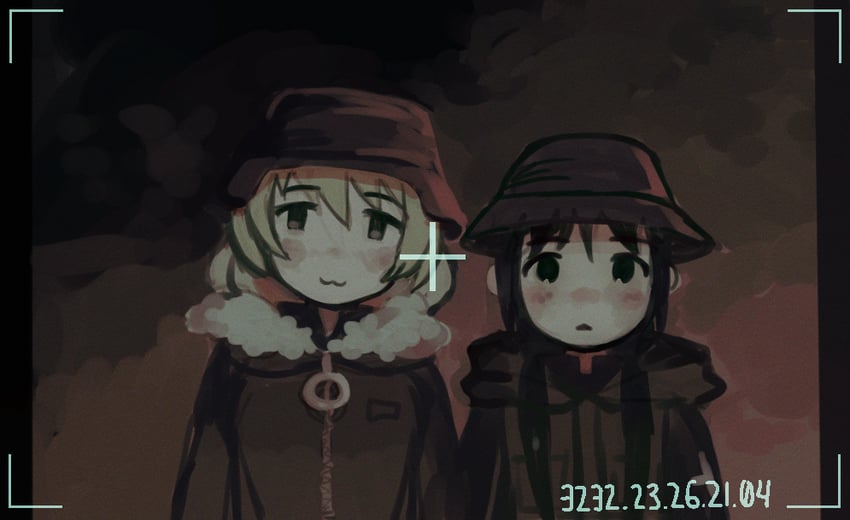 chito and yuuri (shoujo shuumatsu ryokou) drawn by io_(onisarashi)
