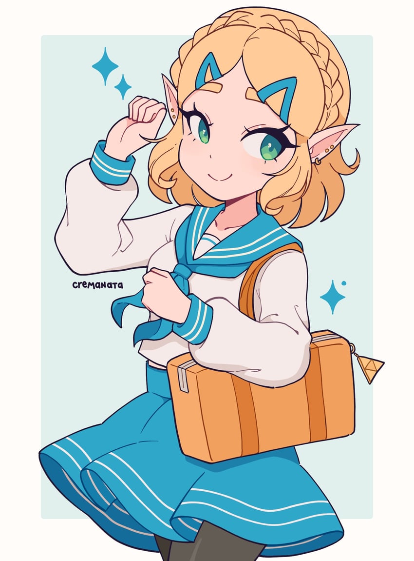princess zelda (the legend of zelda and 1 more) drawn by cremanata