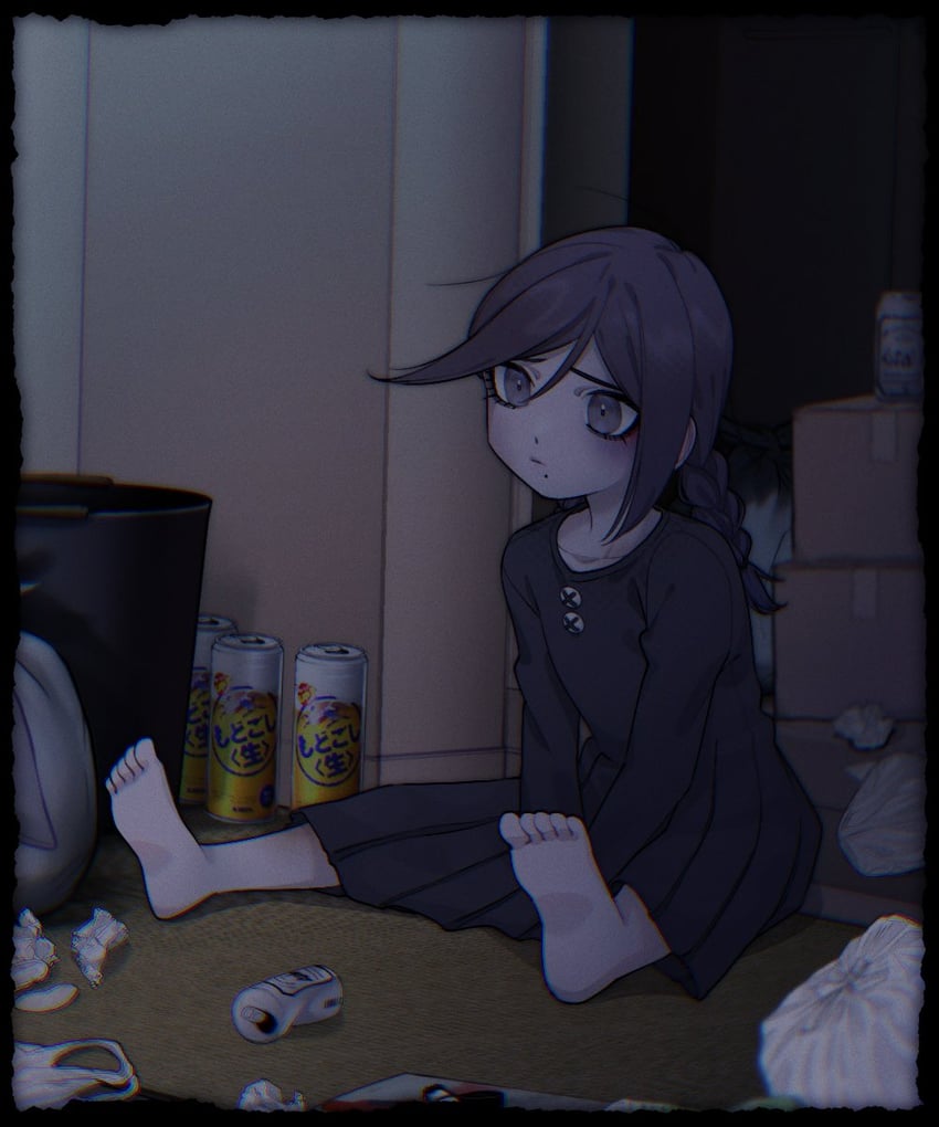 fukawa toko (danganronpa and 1 more) drawn by ling_yun_(amadare0803)