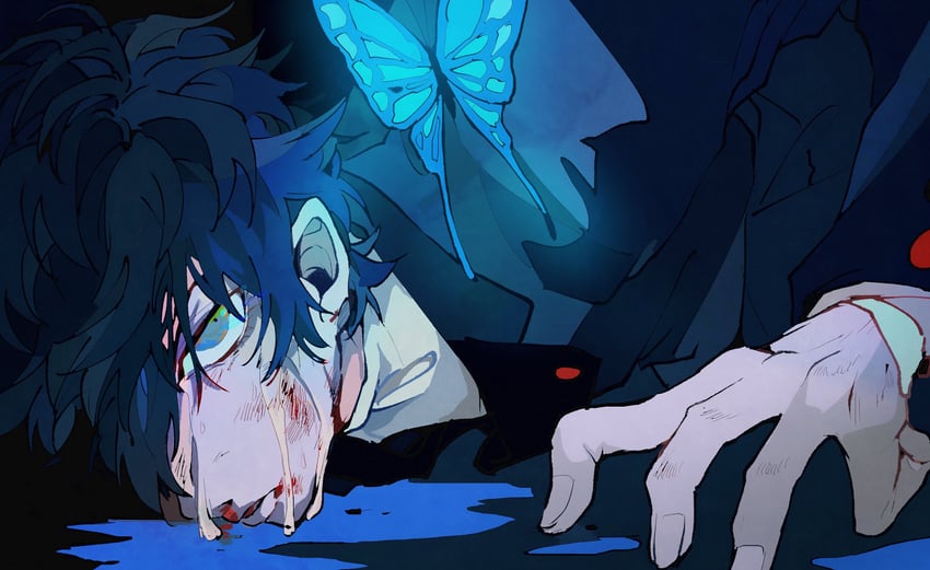 amamiya ren (persona and 1 more) drawn by shenhaihua