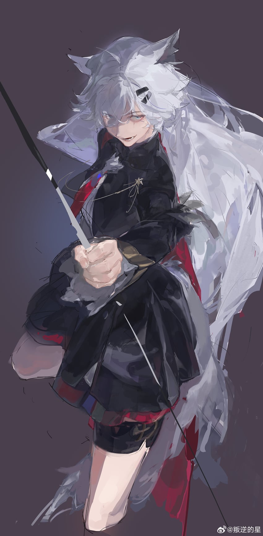 lappland and lappland the decadenza (arknights) drawn by panni_xing
