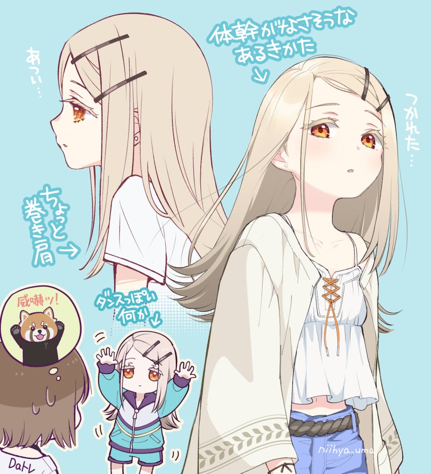 shinosawa hiro and neo asari (idolmaster and 1 more) drawn by mopiwo