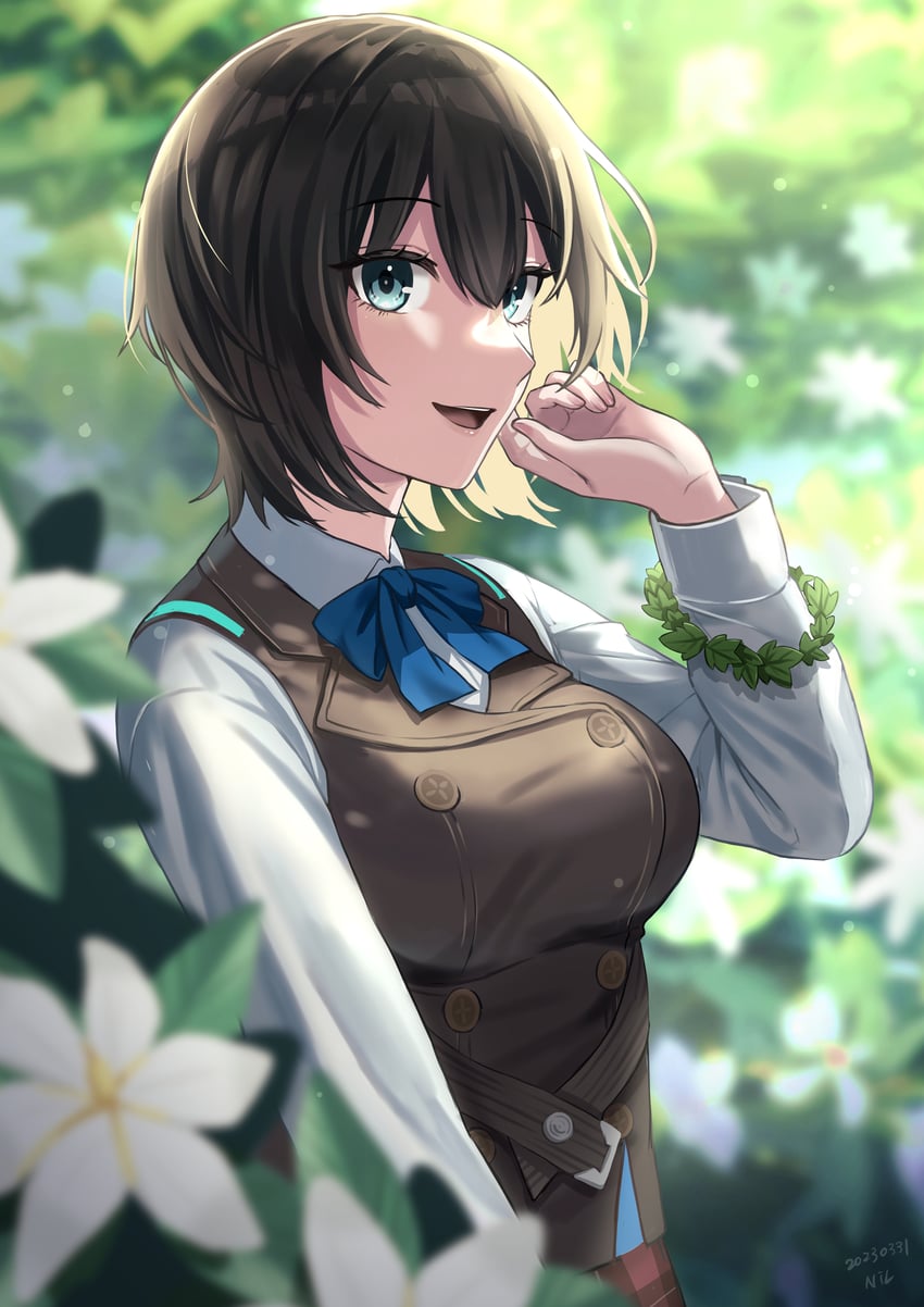 aoi erika (heaven burns red) drawn by nil_(pixiv_53614557)