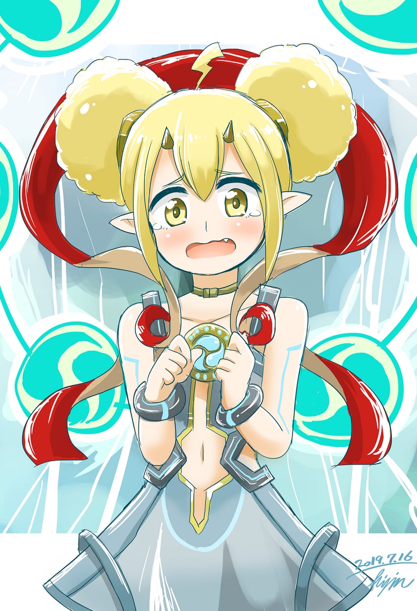 electra (xenoblade chronicles and 1 more) drawn by hisin