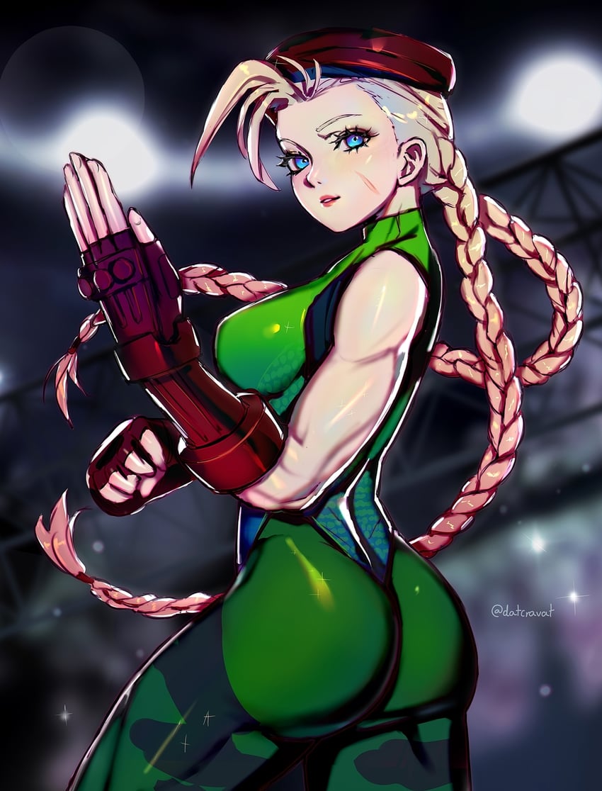 cammy white and fortnite cammy (street fighter and 1 more) drawn by datcravat