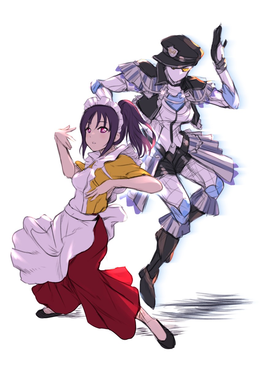 kazuno sarah (love live! and 2 more) drawn by shamakho