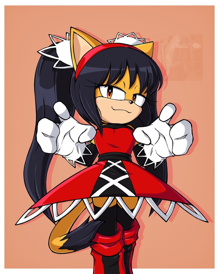 honey the cat (sonic and 2 more) drawn by realshadowfan01