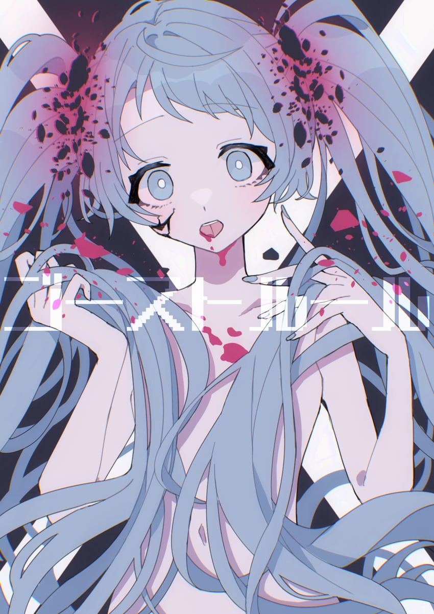 hatsune miku (vocaloid and 1 more) drawn by yakitori_egg