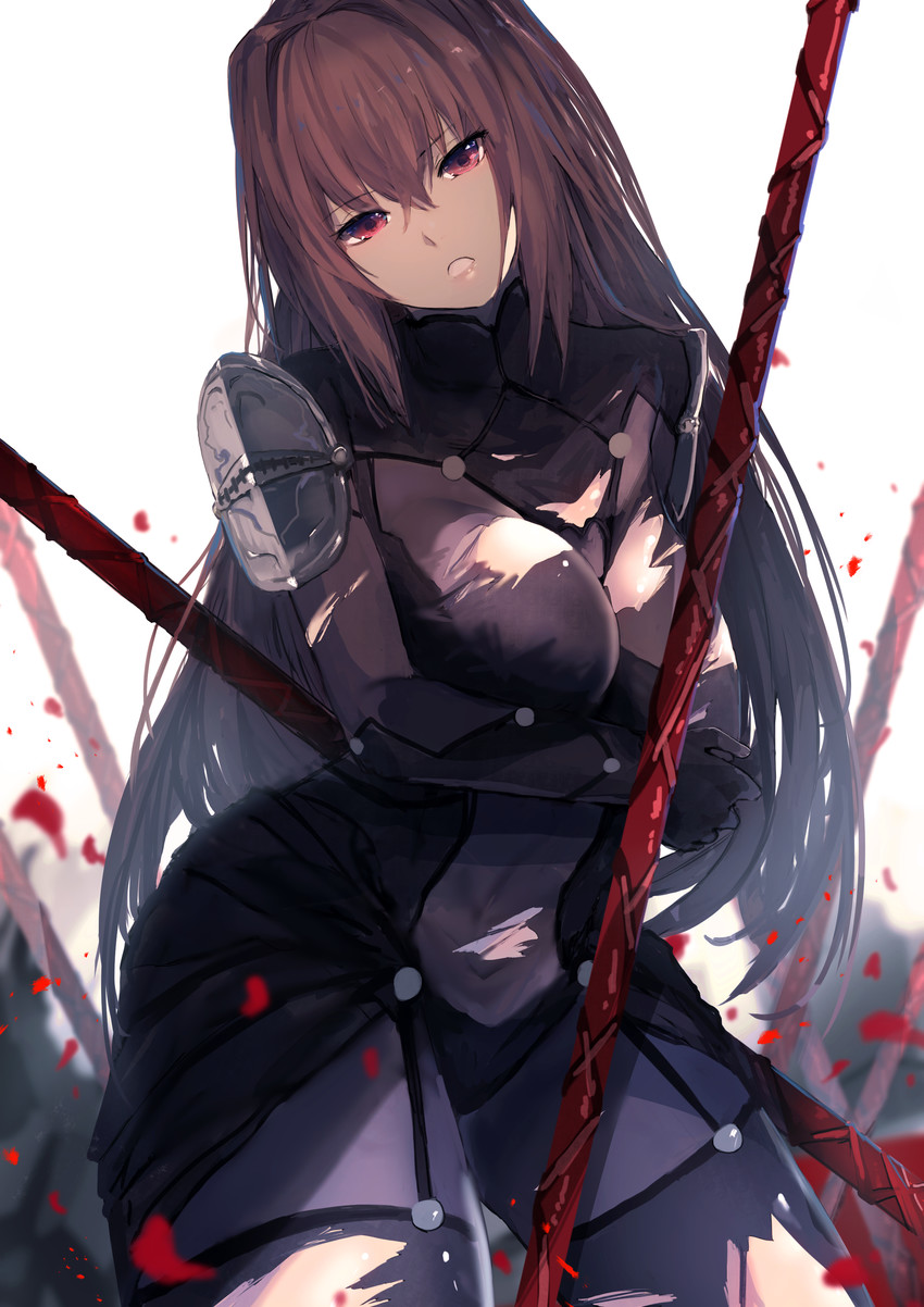 scathach (fate and 1 more) drawn by misaki_nonaka