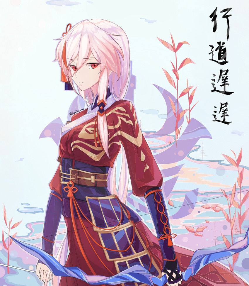 fu hua (honkai and 1 more) drawn by yang_lizi