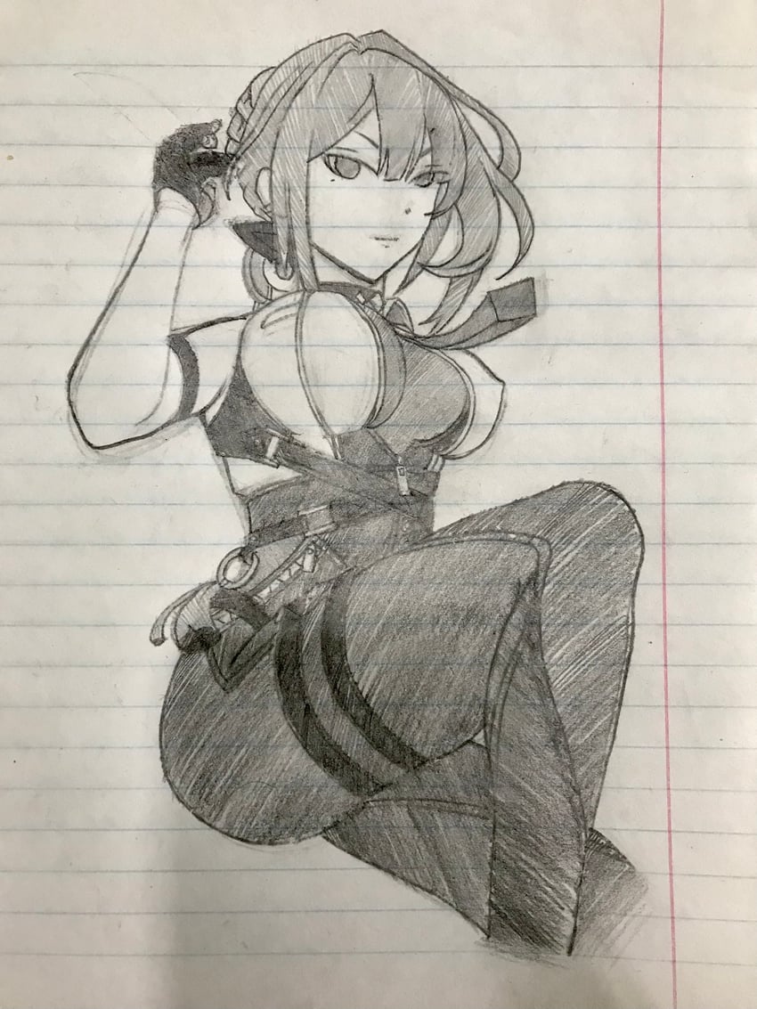 evelyn chevalier (zenless zone zero) drawn by romeboom
