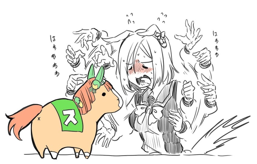 silence suzuka and air groove (umamusume) drawn by takatsuki_nato