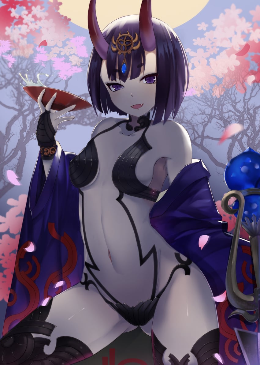 shuten douji (fate and 1 more) drawn by mag_(huangmag)