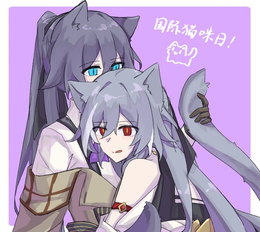 fu hua and herrscher of sentience (honkai and 1 more) drawn by lienai9