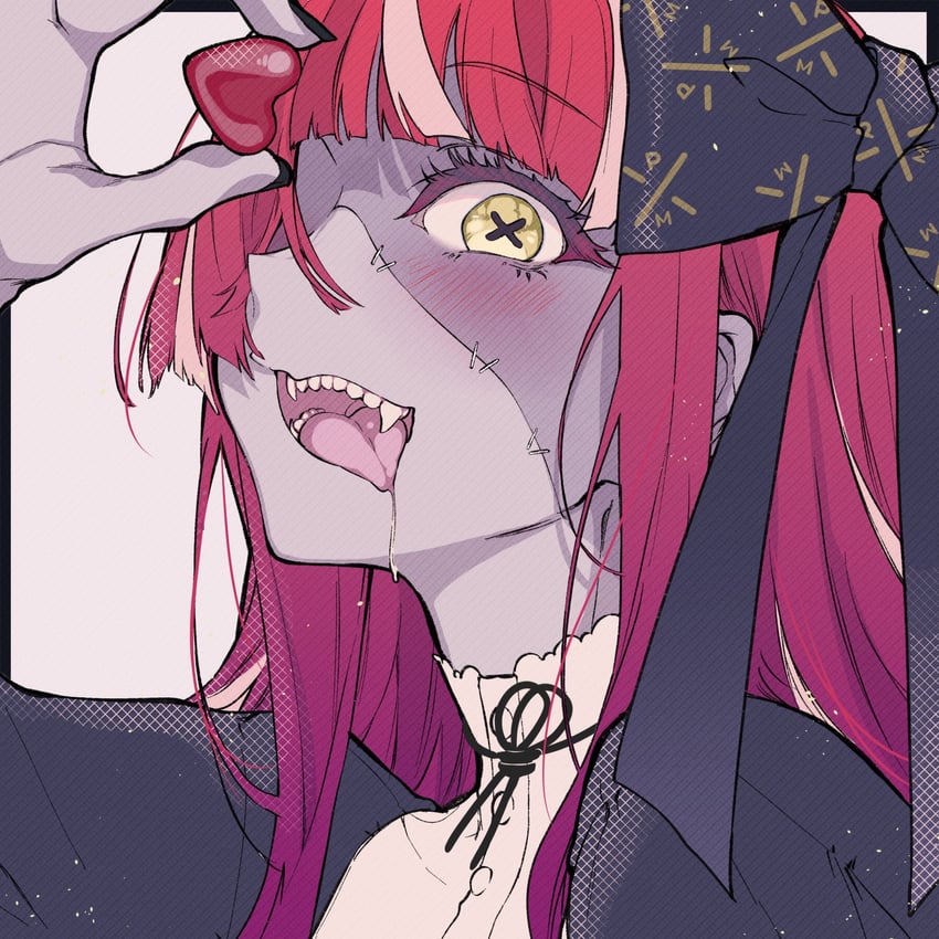 kureiji ollie (hololive and 1 more) drawn by pochi_(pochi-goya)