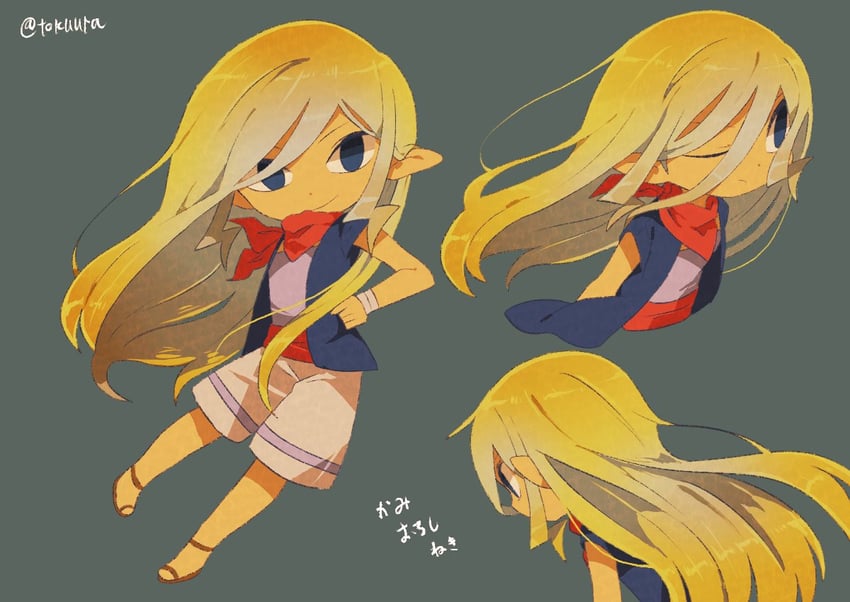 tetra (the legend of zelda and 1 more) drawn by tokuura