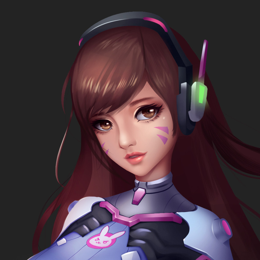 d.va (overwatch and 1 more) drawn by vinh_lam