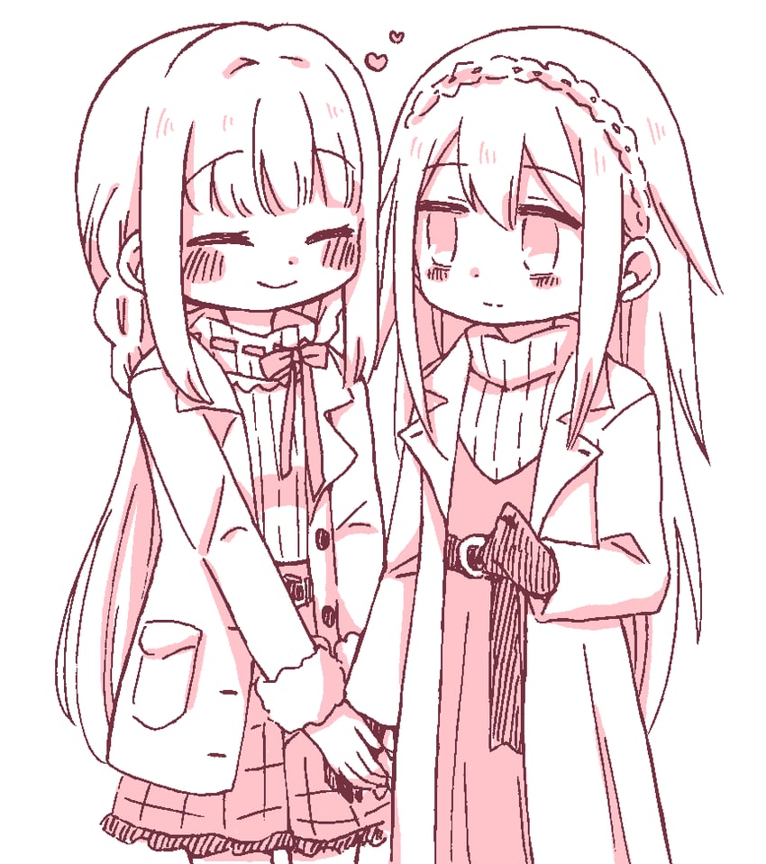 tamaki iroha and kureha yuna (mahou shoujo madoka magica and 1 more) drawn by yuzuno_nana