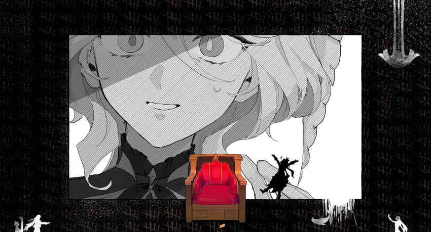 furina, neuvillette, and focalors (genshin impact) drawn by 16_taiji