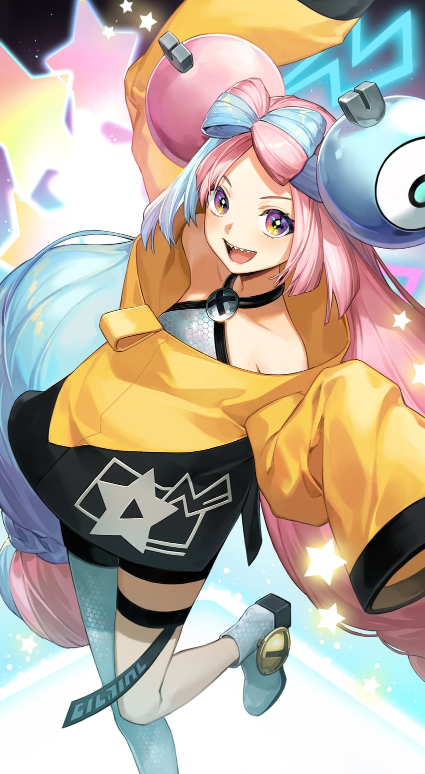 iono (pokemon and 1 more) drawn by hakou_(barasensou)