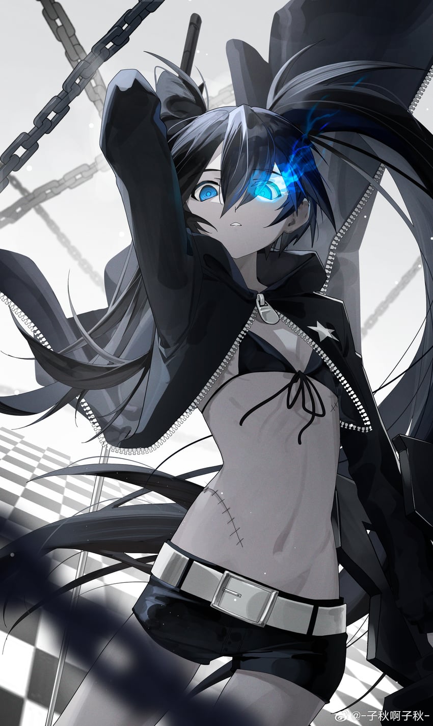black rock shooter (black rock shooter) drawn by ko_aki