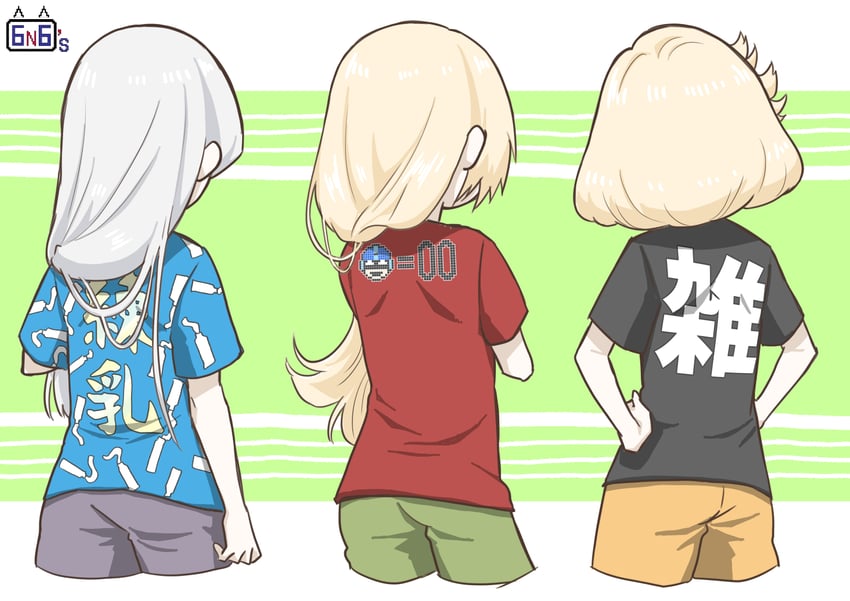 jervis, mega man, janus, and javelin (kantai collection and 1 more) drawn by munmu-san