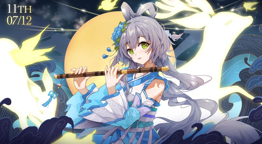 luo tianyi (vocaloid and 1 more) drawn by sentter