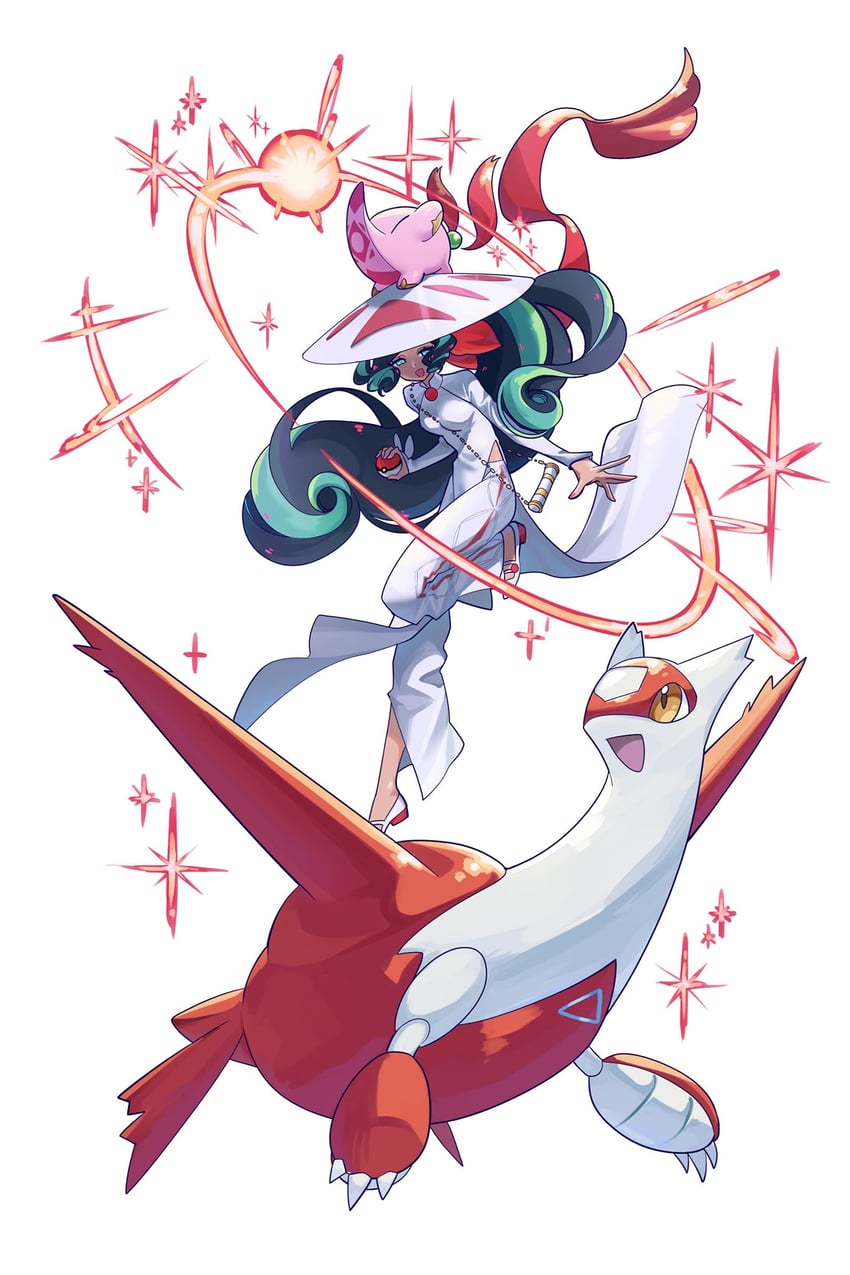 latias, trung trac, and trung nhi (fate and 2 more) drawn by lisa_javeline