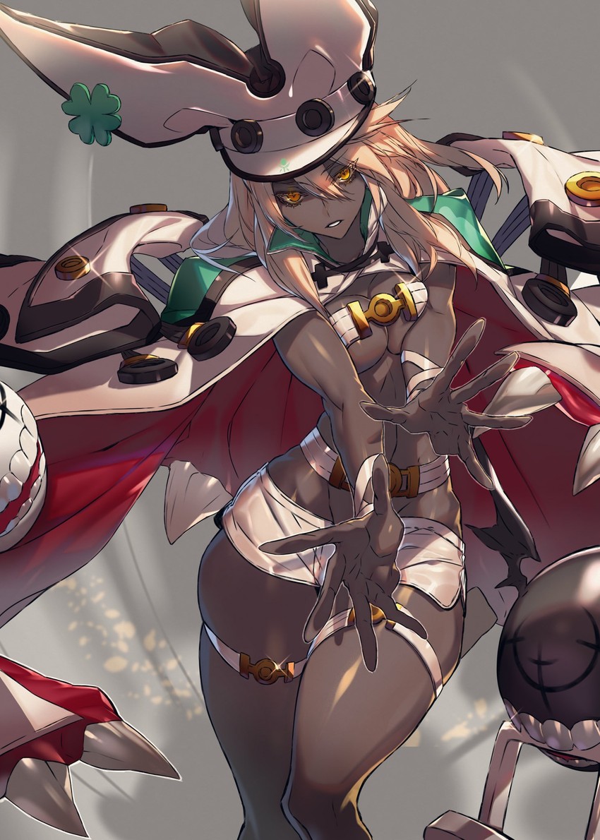 ramlethal valentine and lucifero (guilty gear and 1 more) drawn by hoe-l