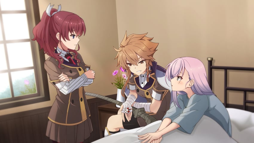 shidou maki, tsubakuro yume, and konohana suzuka (toji no miko and 1 more)