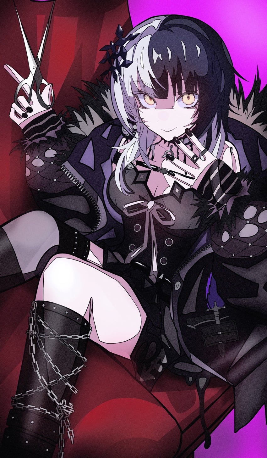 shiori novella (hololive and 1 more) drawn by kikkasoon
