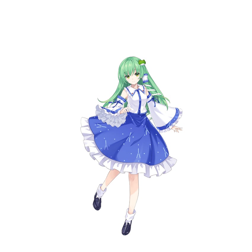 kochiya sanae (touhou and 1 more) drawn by hirano_katsuyuki
