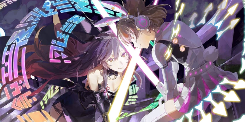 hijiri byakuren and toyosatomimi no miko (touhou and 1 more) drawn by aq_ll