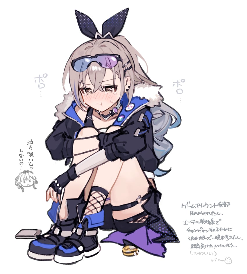 kafka and silver wolf (honkai and 1 more) drawn by rizu033
