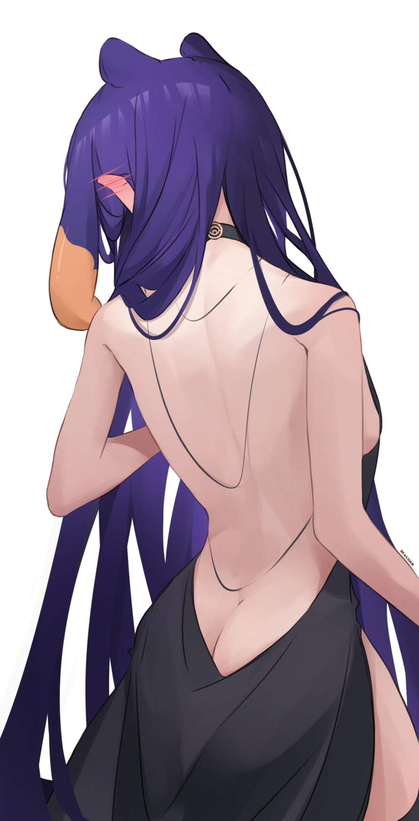 ninomae ina'nis (hololive and 1 more) drawn by malvar