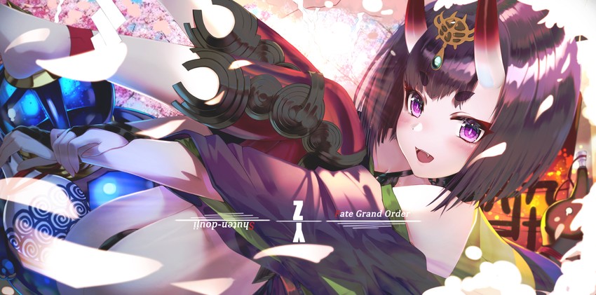 shuten douji (fate and 1 more) drawn by nonaginta_novem