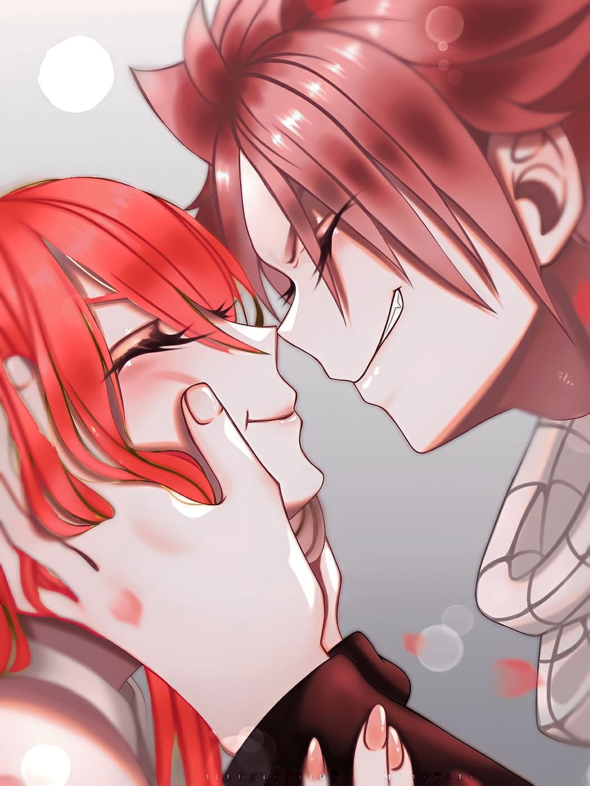 nakano nino and natsu dragneel (go-toubun no hanayome and 1 more)