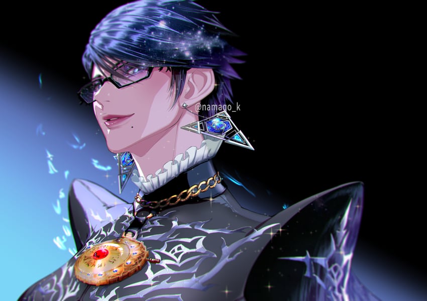 bayonetta (bayonetta and 1 more) drawn by kara_namako